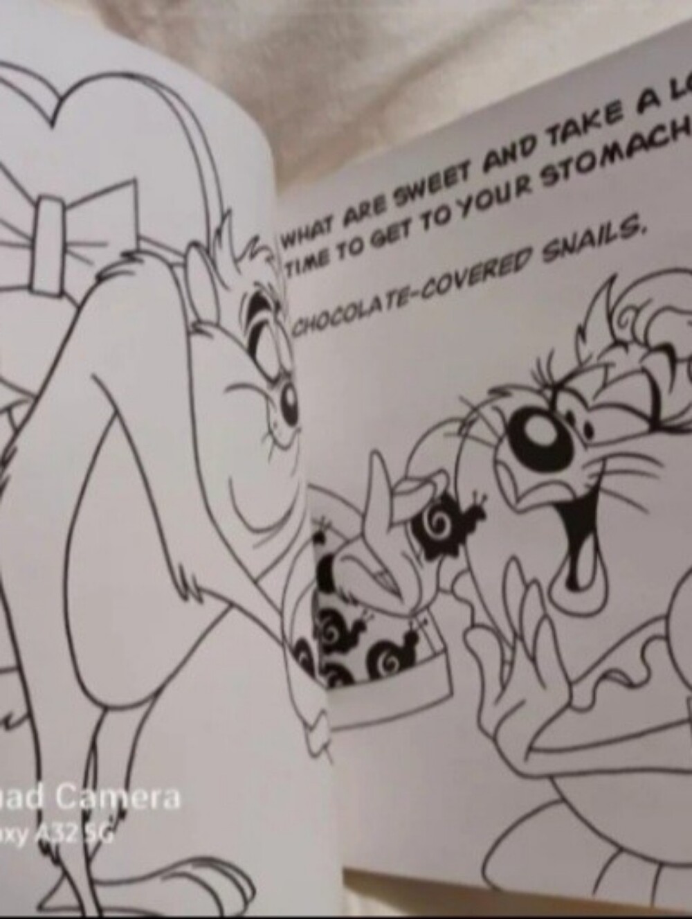 Vintage Looney tunes fun flip gross riddles book - Picture 5 of 10